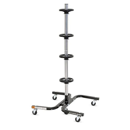Eastwood Rolling Wheel Storage and Tire Rack Tree Dolly | Heavy Duty Tires Shelving & Rolling Tire Stand Organizer for Garage and Workshops | Holds 4 Wheels up to 275 lbs Weight Capacity