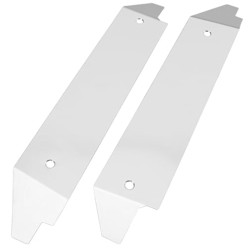 ShareGoo Stainless Steel RC Skid Plate,RC Chassis Armor Protection Front Rear Guard Plate Upgrade Parts Compatible with Traxxas XRT 1/6 78086-4 RC Car Upgrade Parts