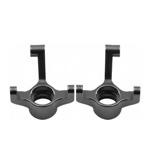 Rc Repairs Parts For Losi Micro B Upgrades Parts 1/24 Accessories Rc Car 2WD For Buggy RTR LOS00007 R Metal Front Steering Knuckles Aluminum Spindles(Titanium) - color: Titanium