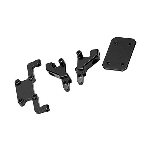 RC Rear Body Shell Mount, Aluminum Construction for Enhanced Durability, Aluminum Rear Car Body Mount Post Kit, Black Color, 1/24 Scale for RC Car Enthusiasts, Custom Builds, and Racing Repairs
