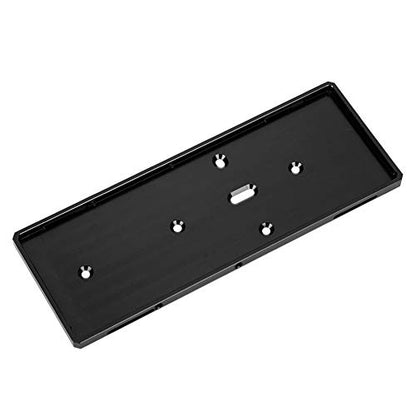 RC Battery Tray with Screw, Aluminum Alloy Replacement for RGT EX86100 1/10 RC Car, Lightweight and Durable Battery Mount for RC Vehicle (Black 680022BL) - color: Black 680022bl