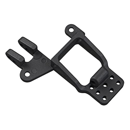 RC Shock Towers Mount Front & Rear Shock Tower Shock Absorbers Mount Bracket Compatible with Traxxas TRX-4 Bronco 1/10 RC Crawler Upgrade Parts (Black) - size: Black
