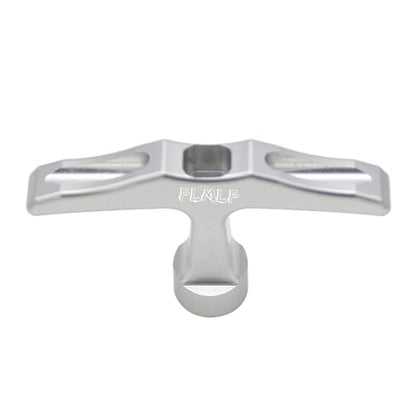 Alloy CNC Pull Starter Handle for Zenoah CY Rovan TSRC Engine (Silver) | for 1/5 Hpi Rofun Km Baja Lois 5ive-T FG GoPed Redcat Rc Car Parts - color: Silver