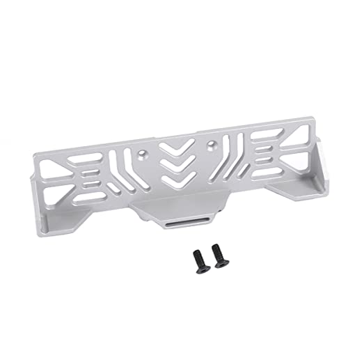 Aluminum Alloy Battery Tray Mount for Axial SCX10 III AXI03007 1/10 RC Crawler Upgrade Parts (Silver) - color: Silver
