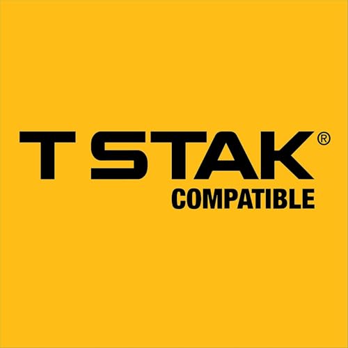 DEWALT TSTAK Tool Organizer, Small Parts and Screw Organizer Tool Box with Removable Compartments, (DWST17805) - size: 17.25" L x 13.25" W x 4.62" H
