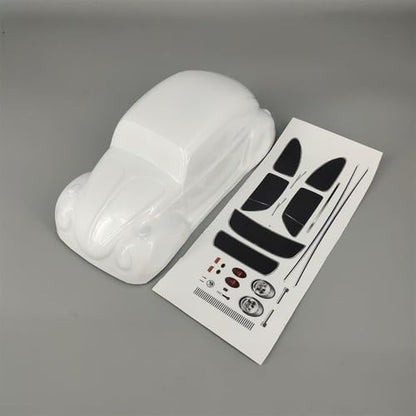 SANTAIZI 1/18 PVC Car Body Shell for VRX Racing rc Cars Remote contol Toys Car Body Parts (White 18002) - color: White, size: 18002