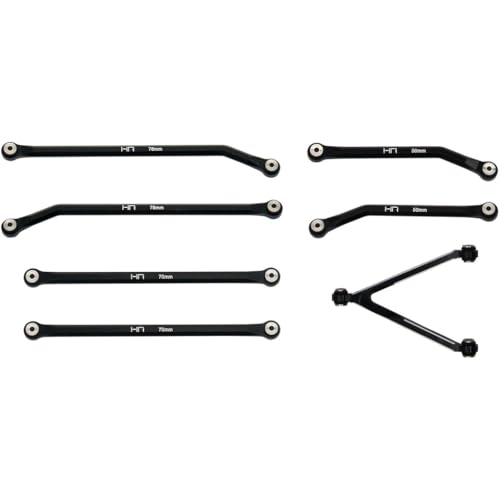 Hot Racing SXTF133HG01 Aluminum High Clearance Links Set for 6 (153.7mm) Scx 24