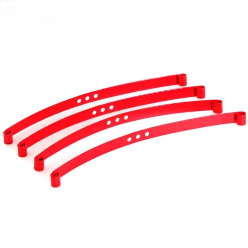 Compatible With TF2 1/10 RC Car Parts Accessories 4pcs For Super Soft Steel Front And Rear Axle Shock Absorber For Leaf Springs RC Assortment