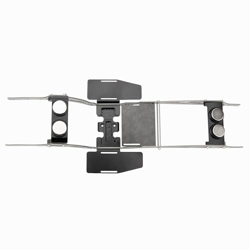 MEUS RACING SCX24 LCG Chassis TC4 Titanium Frame for Axial SCX24 1/24 RC Crawler Upgrades (Dead90) - color: Dead90