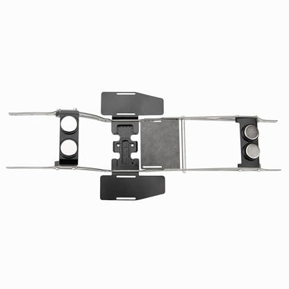 MEUS RACING SCX24 LCG Chassis TC4 Titanium Frame for Axial SCX24 1/24 RC Crawler Upgrades (Dead90) - color: Dead90