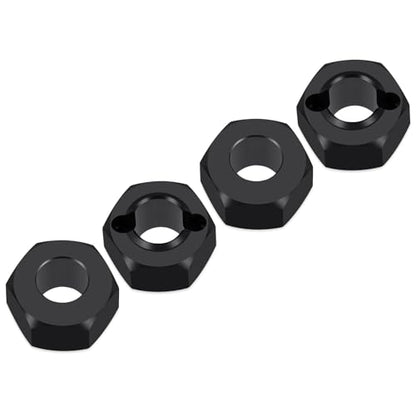 4Pcs Aluminum Wheel Hex Hubs Adapter 8mm RC Hex Combiner | Upgrade Parts, For Losi 1/16 Mini-B, For Losi 1/18 Mini-T 2.0, RC Car