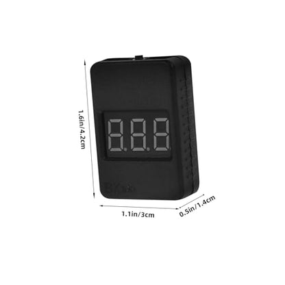 SOLUSTRE Lipo Battery Checker Digital Capacity Tester Polymer Batteries Real Voltage Monitoring High-Brightness Led for Rc Devices