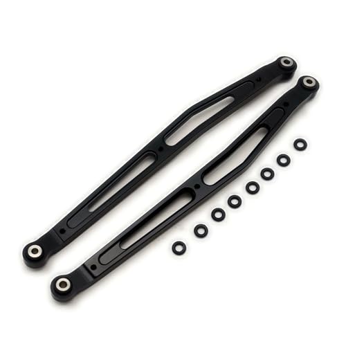 Aluminum Rear Upper Chassis Link Parts Black for Axial 1/10 RC Crawler Car Yeti RR10 Bomber AX31109