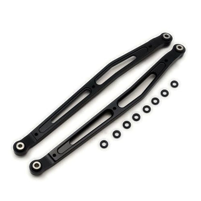 Aluminum Rear Upper Chassis Link Parts Black for Axial 1/10 RC Crawler Car Yeti RR10 Bomber AX31109