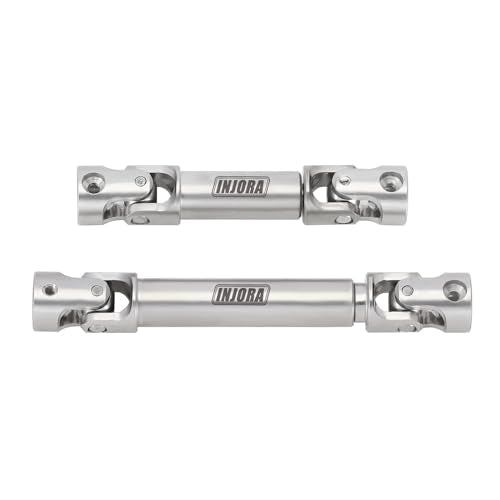INJORA Stainless Steel Drive Shaft for TRX4M Defender Bronco Upgrade