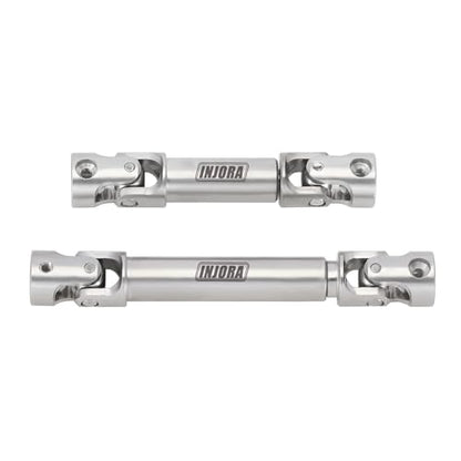 INJORA Stainless Steel Drive Shaft for TRX4M Defender Bronco Upgrade