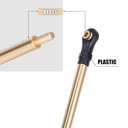 8pcs Brass High Clearance Links Set for TRX4M Bronco Defender 1/18 RC Crawler Upgrade Parts