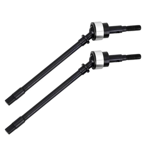 RC Car Accessories for Axial for SCX10 1/10 Hard Steel Front Rear Axle CVD Drive Shaft Dogbone RC Crawler Upgrade Option Parts Replacement Car Accessories(Front 1) - size: Front 1