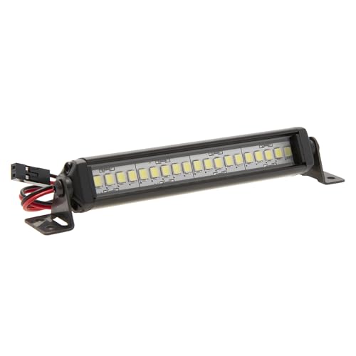 DKKY RC Car LED Lights Kit Light Bar for 1/10 RC Crawler Axial SCX10 Traxxas TRX4 Arrma Senton Redcat Gen7 Tamiya D90 CC01 (90mm/20 Beads) - size: 90mm/20 Beads
