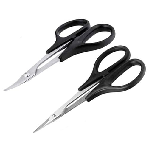 0-14mm RC Body Reamer Hole Pucher Curved&Straight Scissors RC Tools for RC Car Truck Bodyshell Hobby Repair