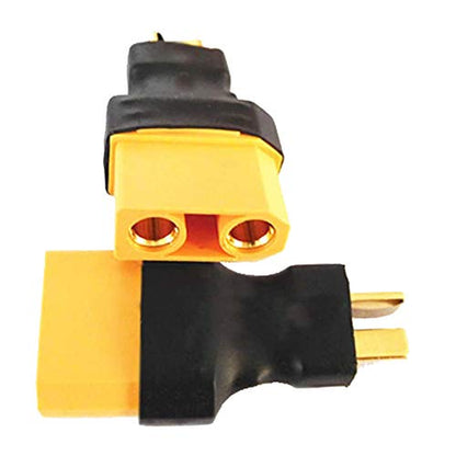 Deans Style Male to Female Adapter, 3 Pcs - size: T male to XT90 female
