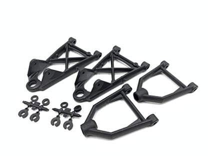 HPI Racing Arm 1/5 RC Parts Upper & Lower Front Suspension Arms Two Pairs for 85400 HPI Baja 5B/5SC/5T Upper & Lower Front Suspension Arm KM kingmotor ROVAN SY Racing Baja