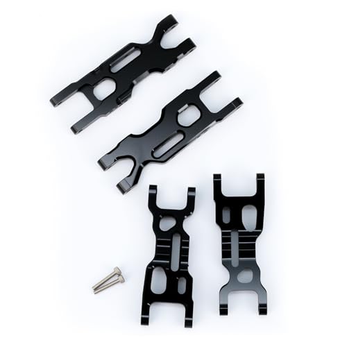Aluminum Alloy Front Rear Lower Suspension Arms Upgrades for Losi 1/18 Mini-T 2.0 2WD