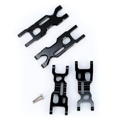 Aluminum Alloy Front Rear Lower Suspension Arms Upgrades for Losi 1/18 Mini-T 2.0 2WD