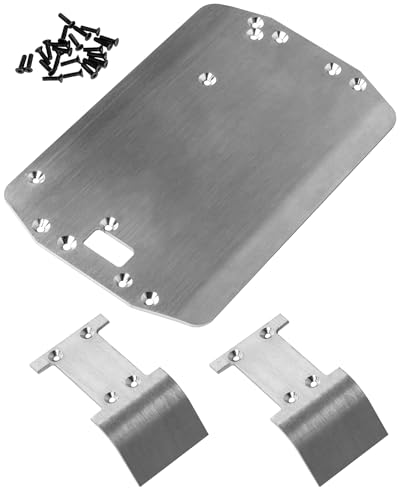 RC Chassis Upgrades Part for 1/18 LaTrax Teton,LaTrax Rally,Stainless Steel Chassis Hops Up,Replace #7522