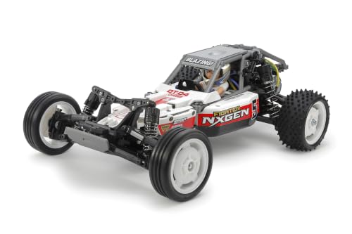 Tamiya 58741 1:10 RC Fighter NXGEN DT-04 Remote Controlled Car, RC Vehicle, Model Building, Kit for Assembly, 2WD, Crafts, RC Model Making