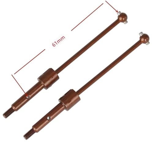 RC Car Transmission Shaft for Losi 1/16 1/18 for Mini-B for Mini-T Buggy RC Crawler Car Upgrades Parts Transmission Axles Rear CVD Drive Shafts Dogbones Accessories