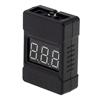 Replacement Part For RC Drone Voltage Checker Alarm LED Display For 1-8 Cells Lipo LiFe Battery