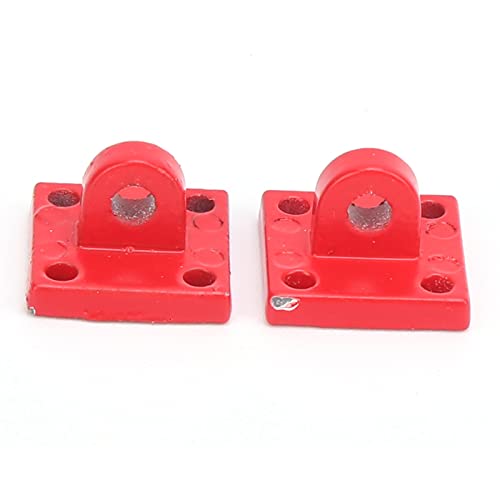 CHICIRIS Metal Trailer Hook Tow Chain Shackle Bracket for 1/10 RC Crawler, Climbing Car with Iron Stainless Steel Parts