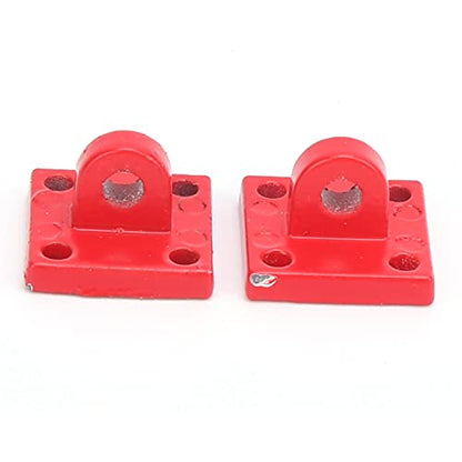 CHICIRIS Metal Trailer Hook Tow Chain Shackle Bracket for 1/10 RC Crawler, Climbing Car with Iron Stainless Steel Parts