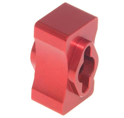 Differential Locker Spool Compatible with Team Associated DR10 DR-10 Upgrade Drag Race Rc Car Diff Lock Straight Shaft Aluminum Alloy Part(Red) - color: Red