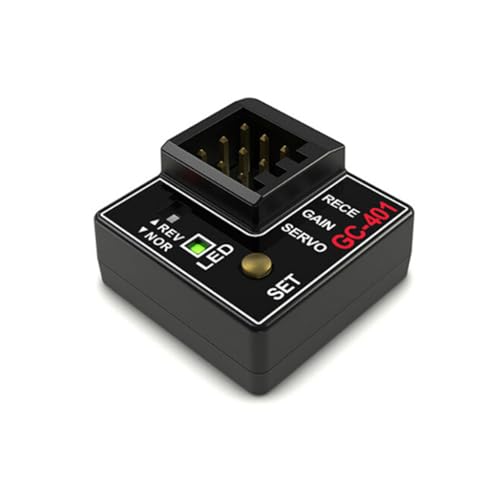 GC401 RC Car Gyro 3 Drive Modes L-Drive/S-Drive/H-Drive 4-8.4V for RC Drift Racing Car Steering Correction