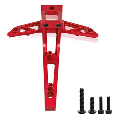 RC Crawlers Components for Traxxas for Maxx Truck 4S 1/10 Precision CNC Machined Front Chassis Brace Modification Upgrade Repair Spare Toy Models - color: Red