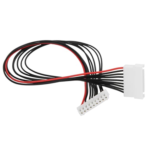 Changor 10Pcs LiPo Balance Extension Cable, JST XH 8S 30cm Balance Lead Wire Set, for RC Car Plane Drone Battery Charger Connection