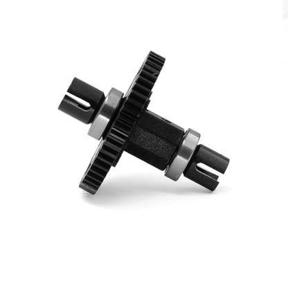 RC Crawlers Spare Parts For Traxxas 4WD Sledg W170 1/8 Metal 52T Slipper Clutch Center Diff Straight Shaft RC Car Upgrade Parts Accessories(Black) - color: Black