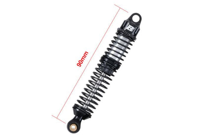 RC Crawlers Truck Upgrade Parts for Other 1/10 RC Crawlers FMS FCX10 K5 & 1/10 LC80: 90mm Oil-Filled Aluminum Shocks (4pcs)