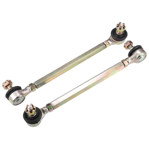 ACROPIX 17cm 6.69" Steering Tie Rod End Tie Rod Link Fit for 50cc 70cc 90cc 110cc 125cc 150cc ATV Quad Four Wheeler with Ball Joint Accessories - Pack of 2 - size: 170mm