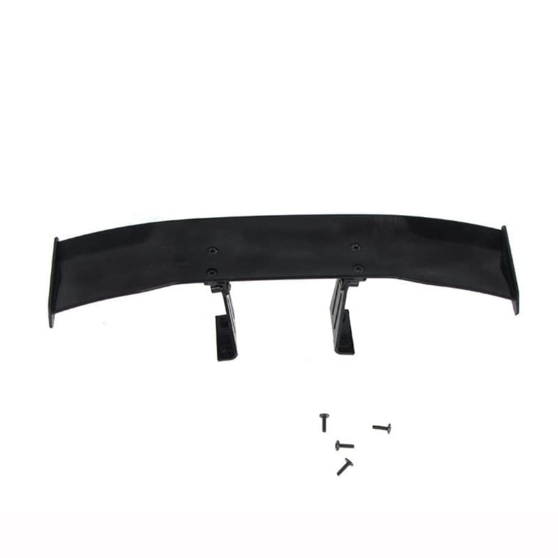 Rear Tail Wing Body Spoiler Wing Body Spoiler 1/10 RC Racing Drift Car 2 Kinds 1:10 Universal Parts Accessories - (Color: Black)