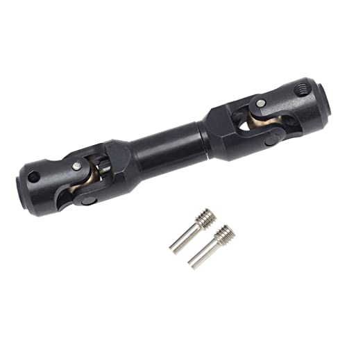 Universal Drive Shaft Transmission Shaft Metal Drive Shaft CVD Axle Set Lightweight Metal CNC Machined Suitable for RC Model Car Truck, Hole to Hole 60-77mm - color: Hole to Hole 60-77mm
