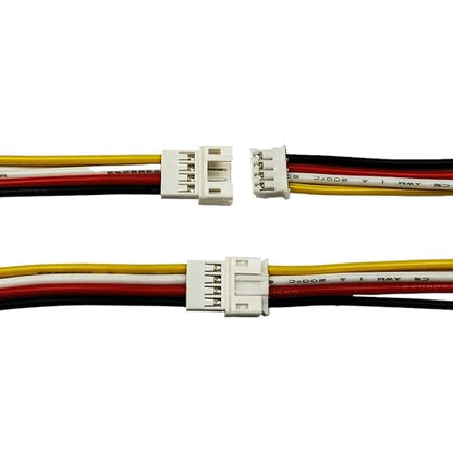 15Pairs JST-PH 2.0 4 Pin Male and Female Connector Plug with Soft Silicone Wire Cable 10cm for Light Strip - size: JST-PH 2.0 4Pin