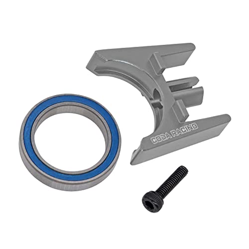 Alloy Center Driveshaft High Speed Support Set for 1/8 1/10 ARRMA 3S 4S Mega550 BLX Upgrade Parts - color: Titanium