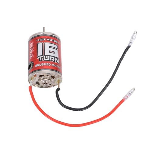 SUNGOOYUE RC Car Motor 16T High Torsion Brushed Motor, Smooth Running 540 550 Replacement for Hsp Vehicles, Ideal for Crawlers and Offroad RC Trucks