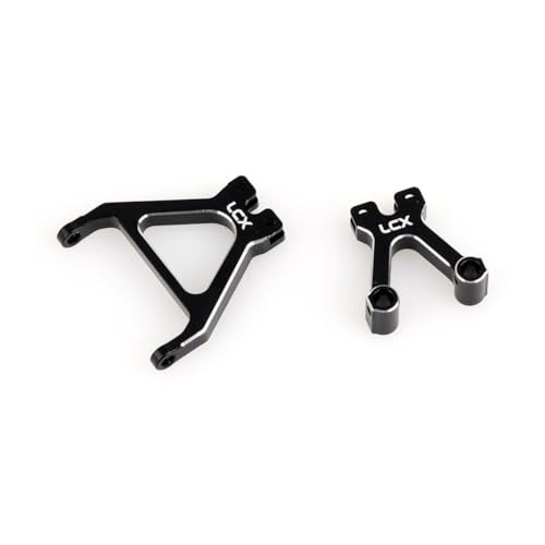 LCX Racing 1/24th RC Crawler Car CNC Aluminum Front Rear Body Post Mount for Axial AX24 XC-1, Upgrades Parts Accessories
