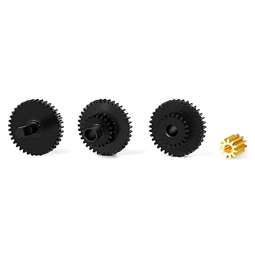 Steel Transmission Pinion Gear Set for TRX4M Defender, Bronco, K10 High Trail, F150 1/18 RC Crawler Car Upgrade Parts - style: 9.7:1