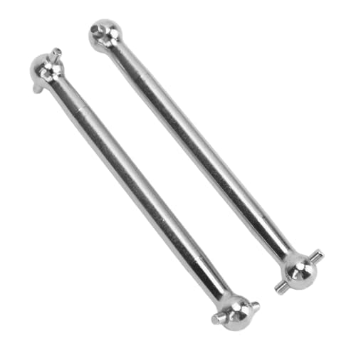 RC Drive Shaft Precise Control Low Noise Powerful Iron Dogbone Parts for 124008 124010 Remote Control Car 2pcs