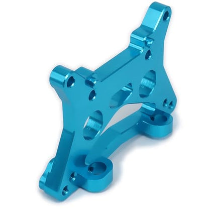 Front Shock Tower Absorber Plate 539080 for rc car 1/10 FS Racing Truck Buggy 53810 Upgraded hop-up Parts Alloy Aluminum(Blue) - color: Blue